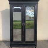 Black notary cabinet