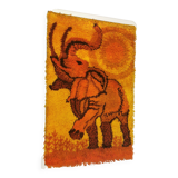 Tapis rya scandinave des années 1970, produit par ege rya.