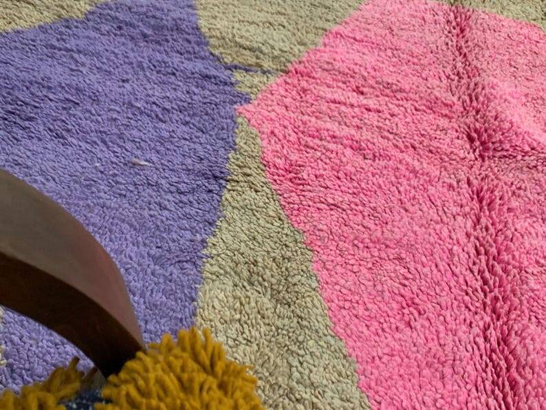 Handmade traditional pure wool rug 1.5/3.5 m