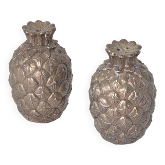 Salière et poivrier ananas Mauro Manetti