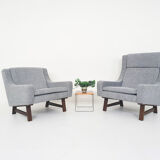 Fauteuils hollandais piètement wenge