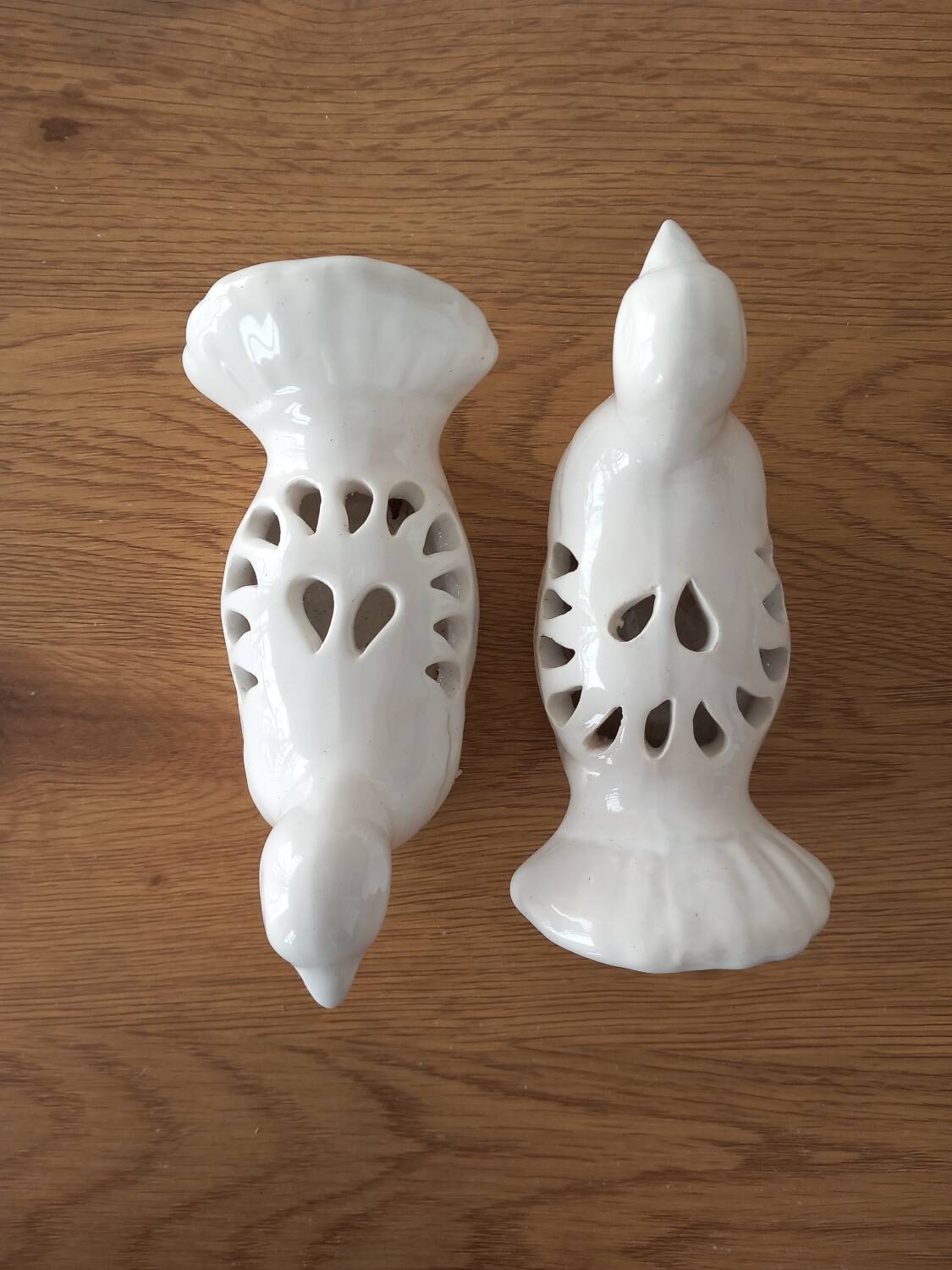 Dove flower spade duo