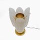 Mid-century Modern Brass and Murano Glass Big Table Lamp by Mazzega