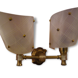 Pair of sconces double vintage style