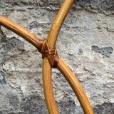 Vintage rattan headboard 1970 140cm