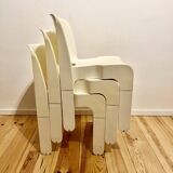 Set of 3 Chairs by Joe Colombo for Kartell, 1970