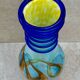 vase - glass paste - signed SABA FRÈRES - BIOT - dated No. 95 - size XXXL