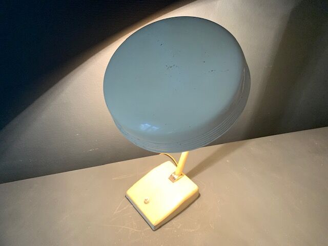 Desk lamp 50s unbleached metal