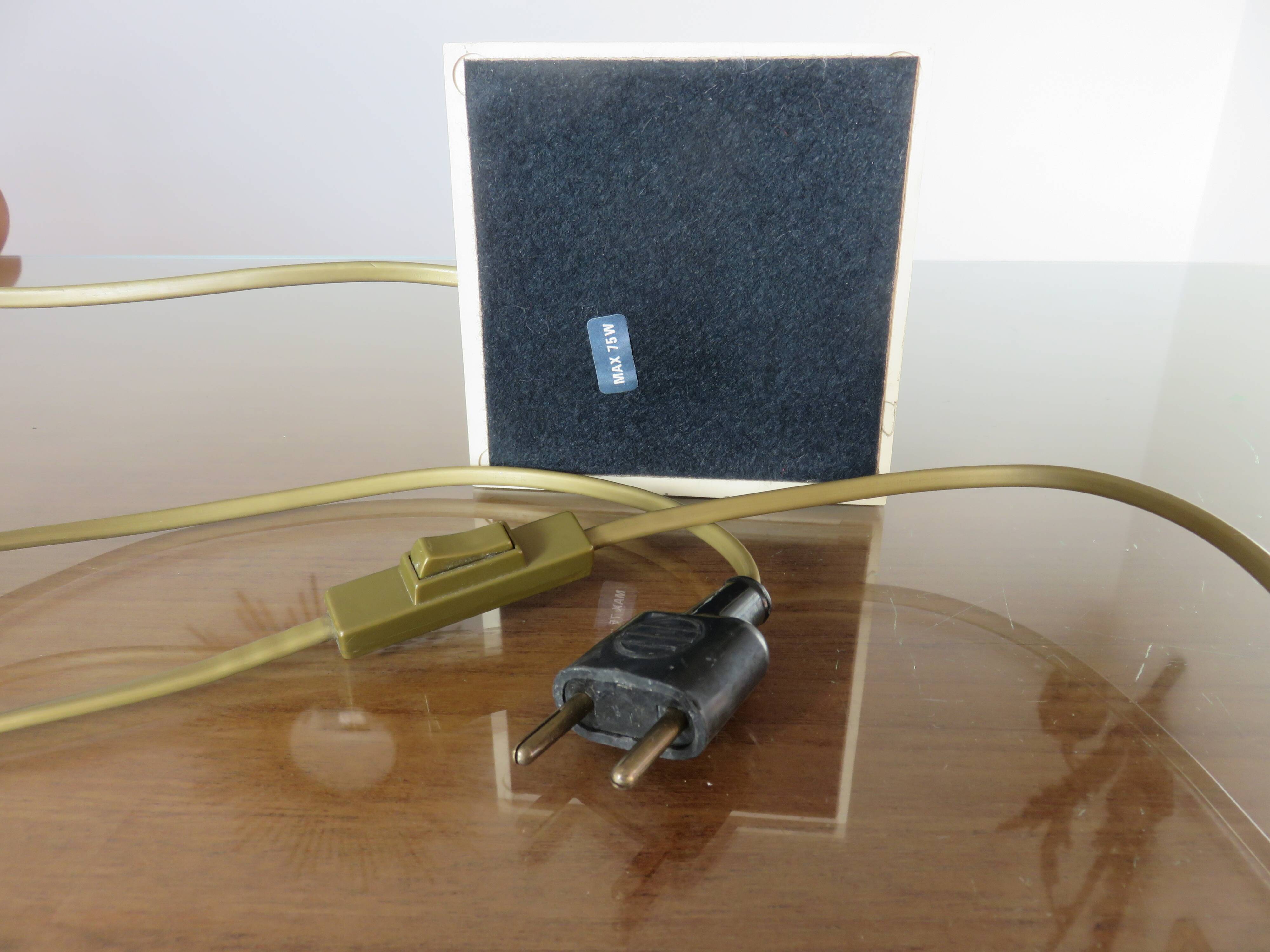Lampe " ananas " en laiton 1970