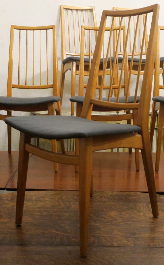 Set of 6 Danish dining chairs 1960
