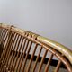 Banquette en rotin vintage