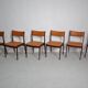Suite de 6 chaises Johannes Andersen des années 1960