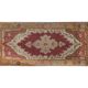 Vintage handmade Turkish rug 105x240 cm