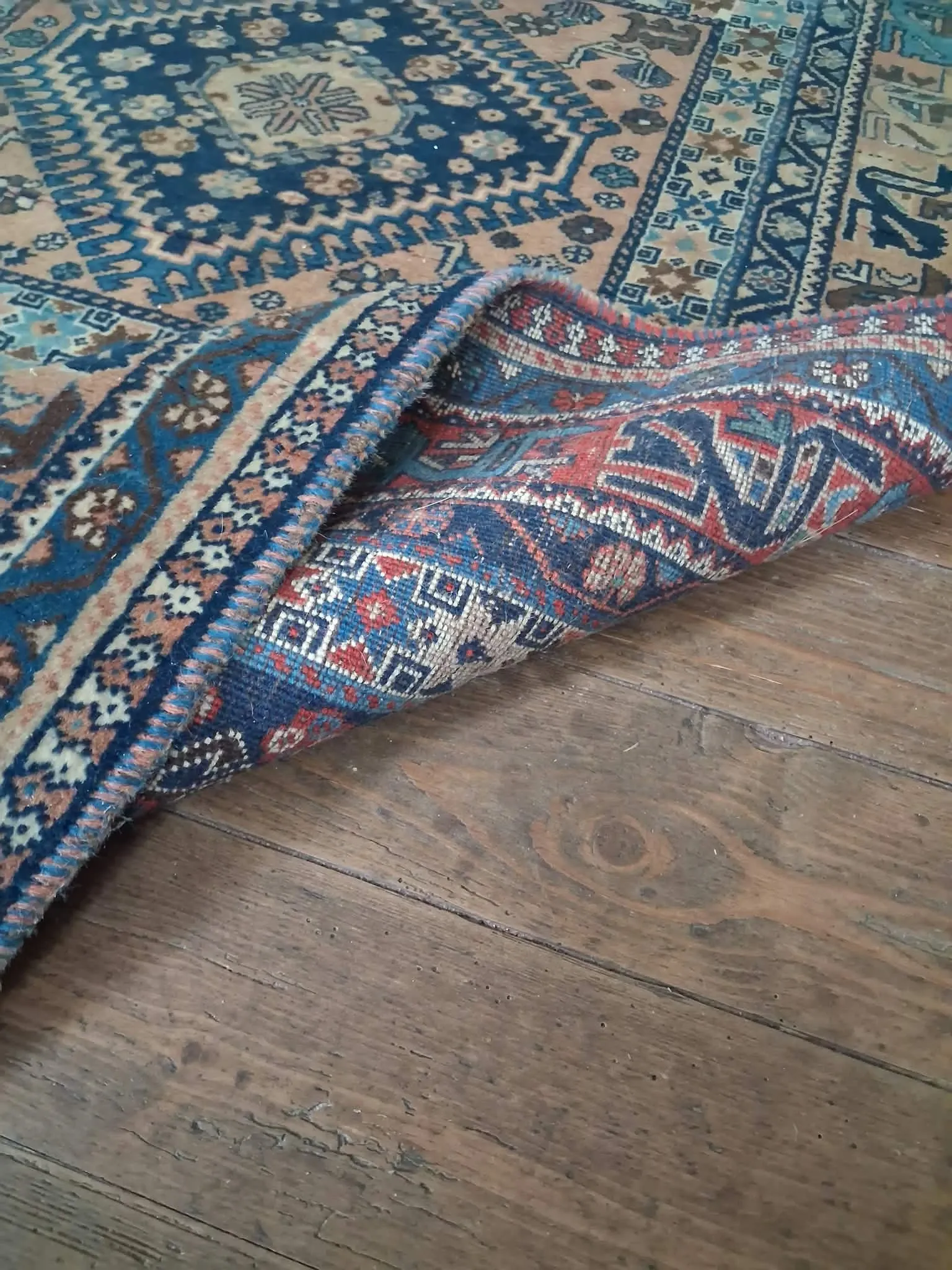 Handmade Persian Yalameh rug 370x261cm