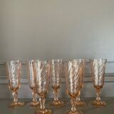 Coupes à champagne Rosaline vintage