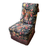 Jean Roche floral armchair