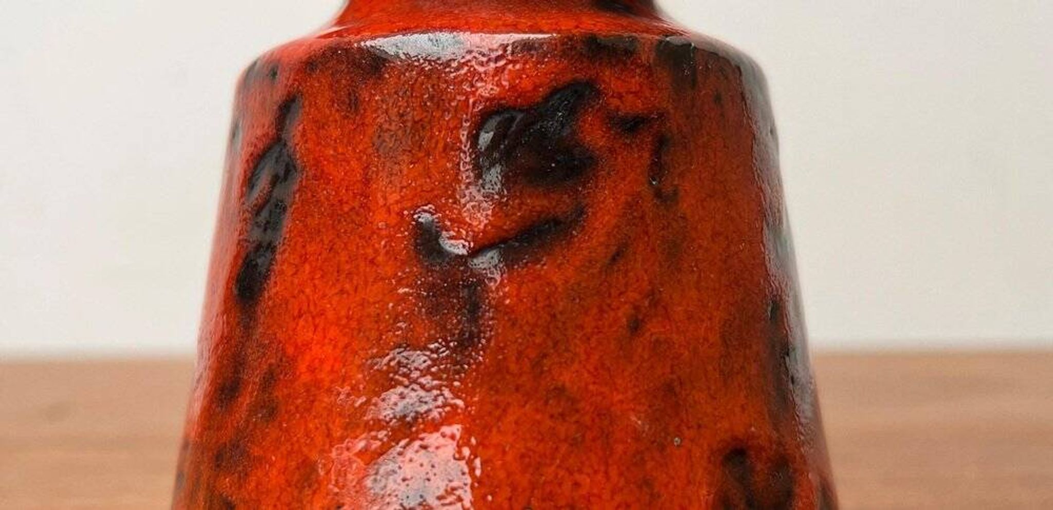 German ceramic vase from the mid-century by Ilkra Edelkeramik, 1960s.