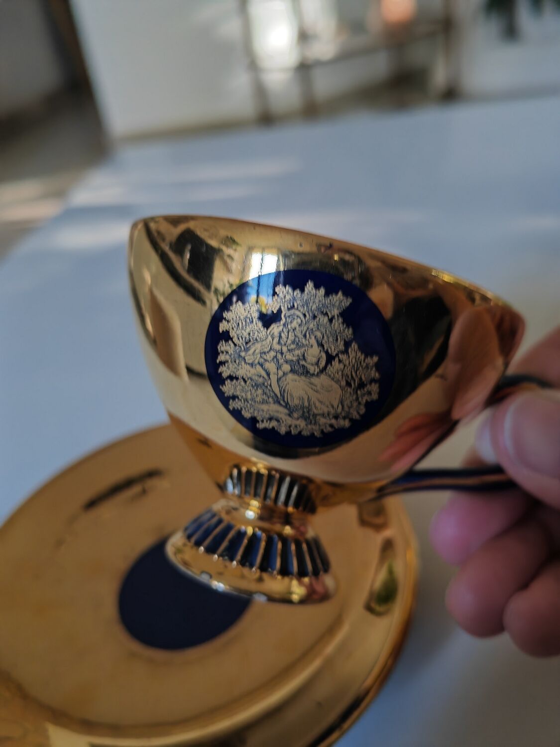 Florentine gold cup