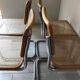 4 chaises Cesca b32 par Marcel Breuer