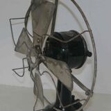 Old metal fan for decoration 30's years