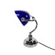 Banker's lamp - Tiffany style - metal - opaline - 1990s
