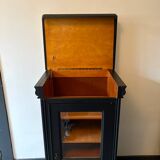 Small black ebony display case