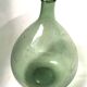 Dame jeanne green in molded glass sabree candy old vintage 44 cm ht