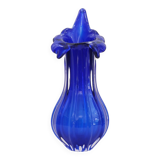 Blown glass vase by egermann, czech republic 1970