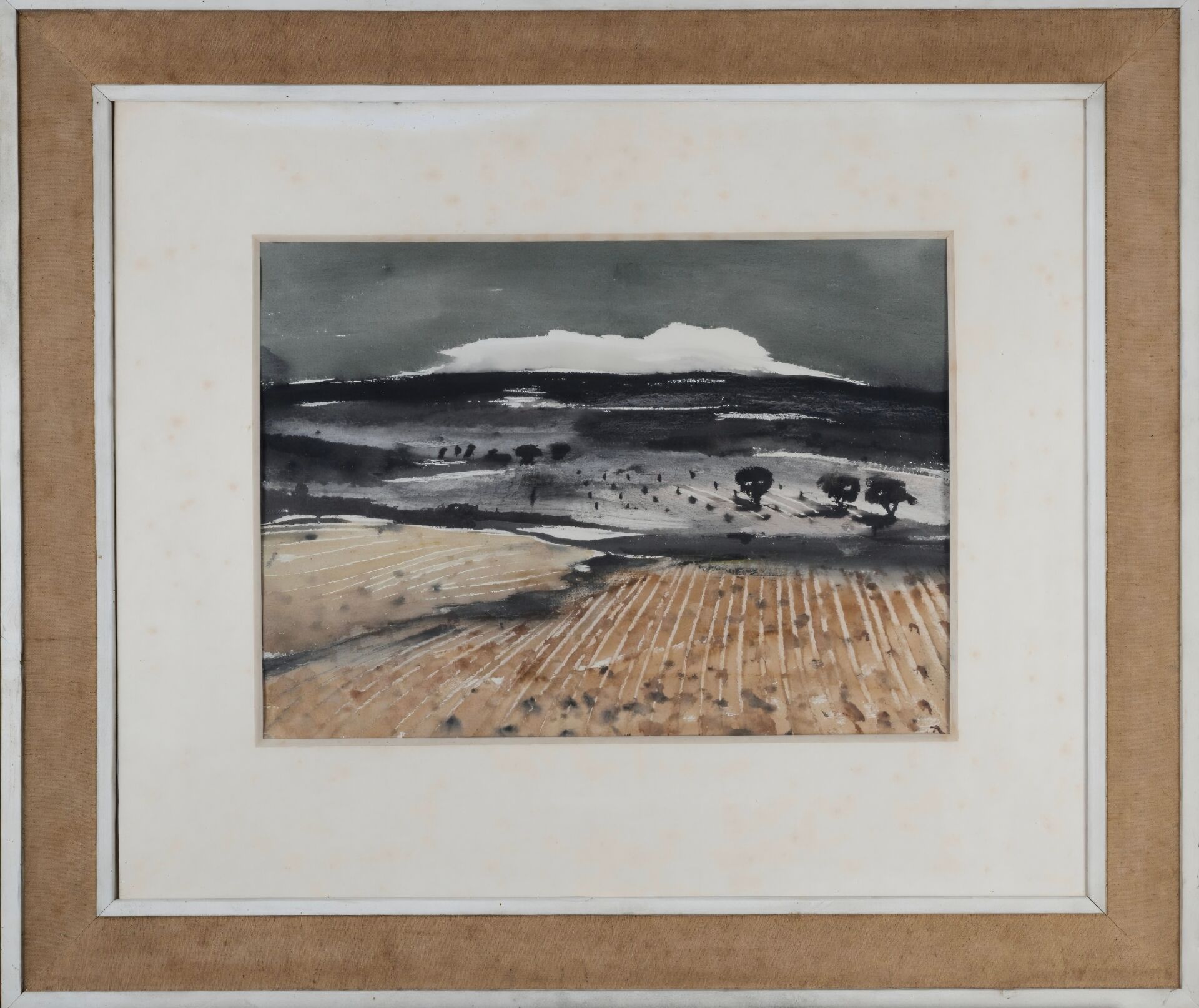 Original watercolour painting by José BEULAS (1921-2017) - Landscape