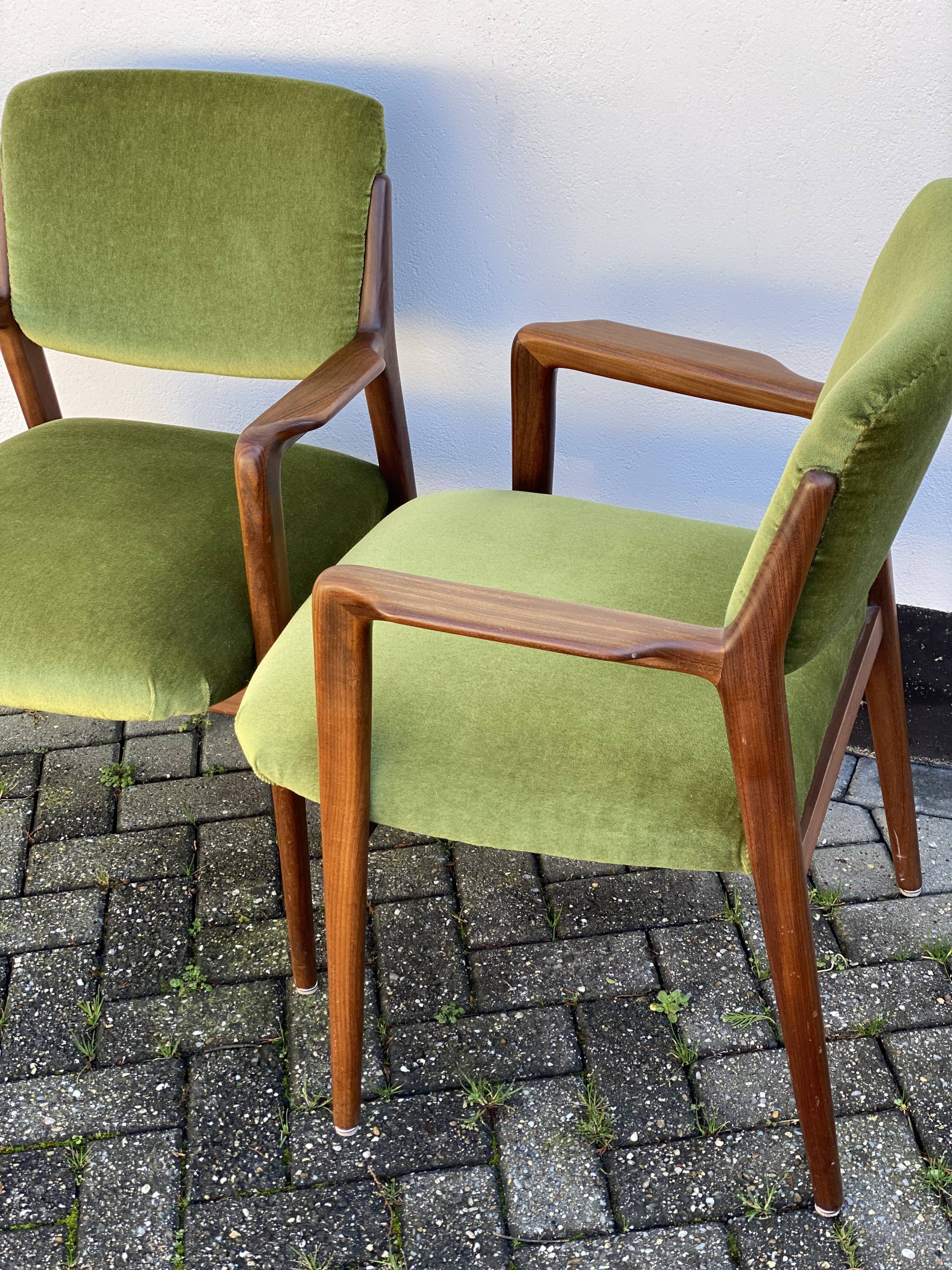 Pair of Danish Arm Chairs