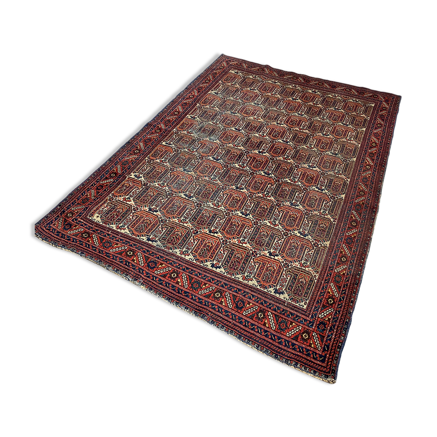 Handmade old oriental carpets