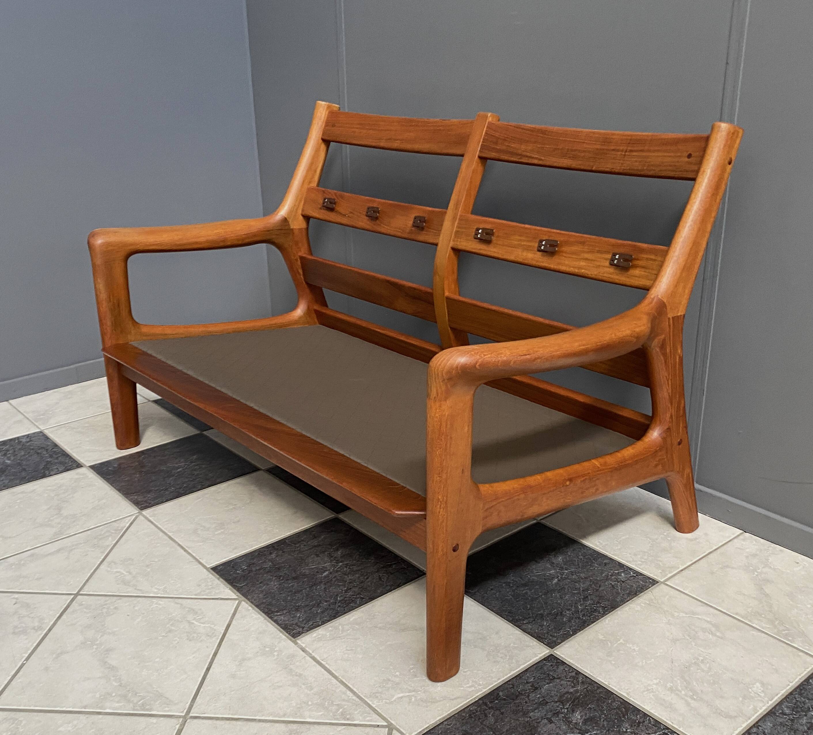 Gustav Thams teak 2-seat sofa for A/S Vejen Denmark 1960s