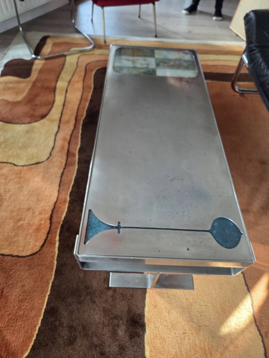 Space age coffee table