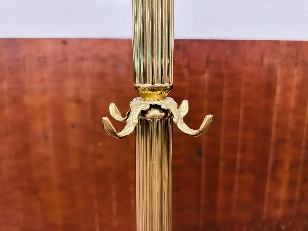 Classic brass coat rack