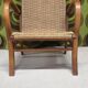 Fauteuil Cordage Erich Dieckmann Design Vintage