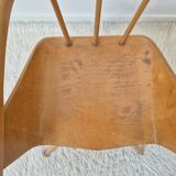 Fauteuil bois pour enfant Baumann, années 50