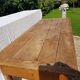 Table ferme en merisier