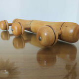 Porta wooden coat 3 hooks 70s