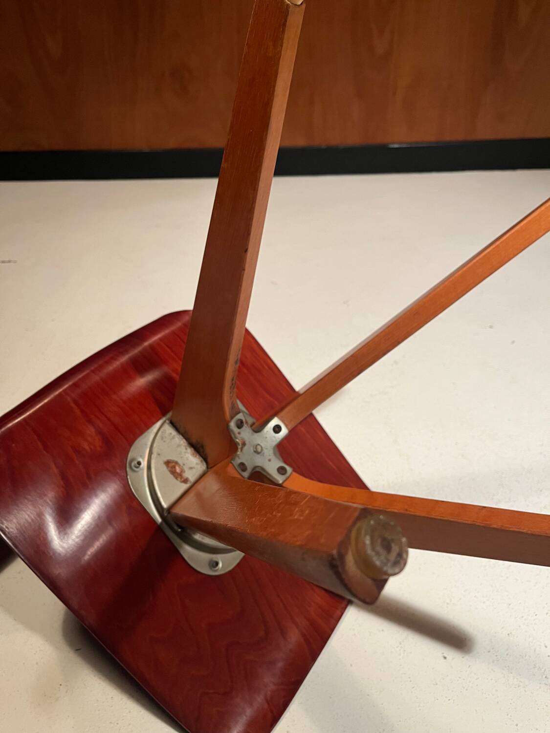 Flototto chair - vintage plywood 1960