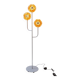 Orange "Coral Ball" floor lamp - QisDesign
