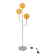 Orange "Coral Ball" floor lamp - QisDesign