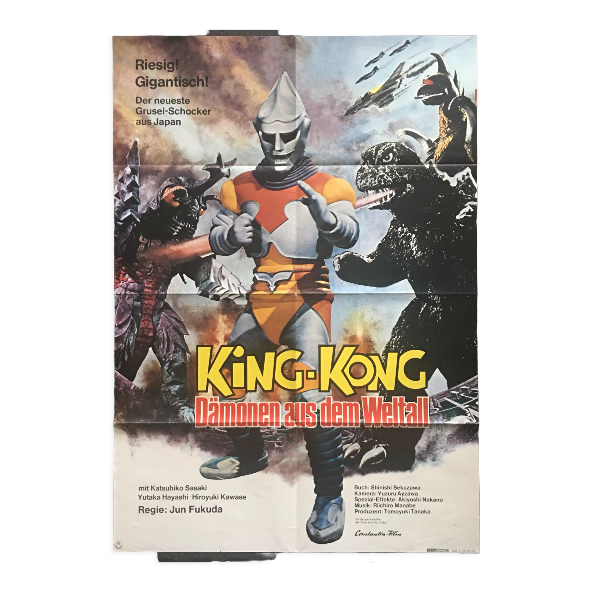 Godzilla vs. Megalon - 1973 - original German poster