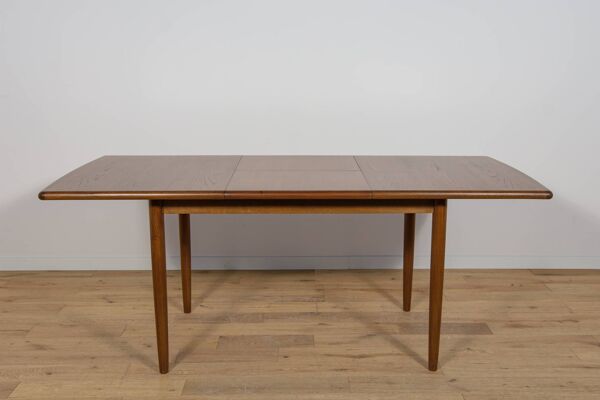 Table à manger rectangulaire extensible du milieu du siècle de Meredew, Royaume-Uni