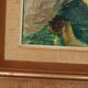 Original Mid Century Swedish Oil on Canvas – “Roses” by Hans Ripa