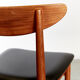 E.W.Bach Teak Dining Chairs for Skovby I Set of Four