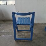 Set of 4 vintage folding chairs