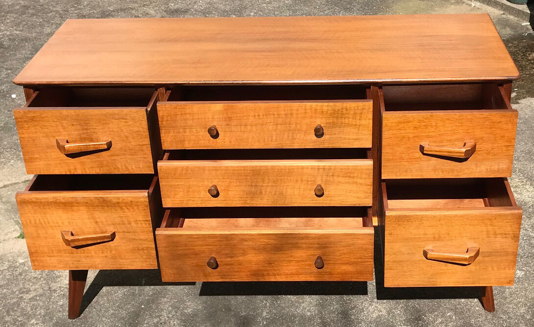 Alfred Cox walnut row - 1950