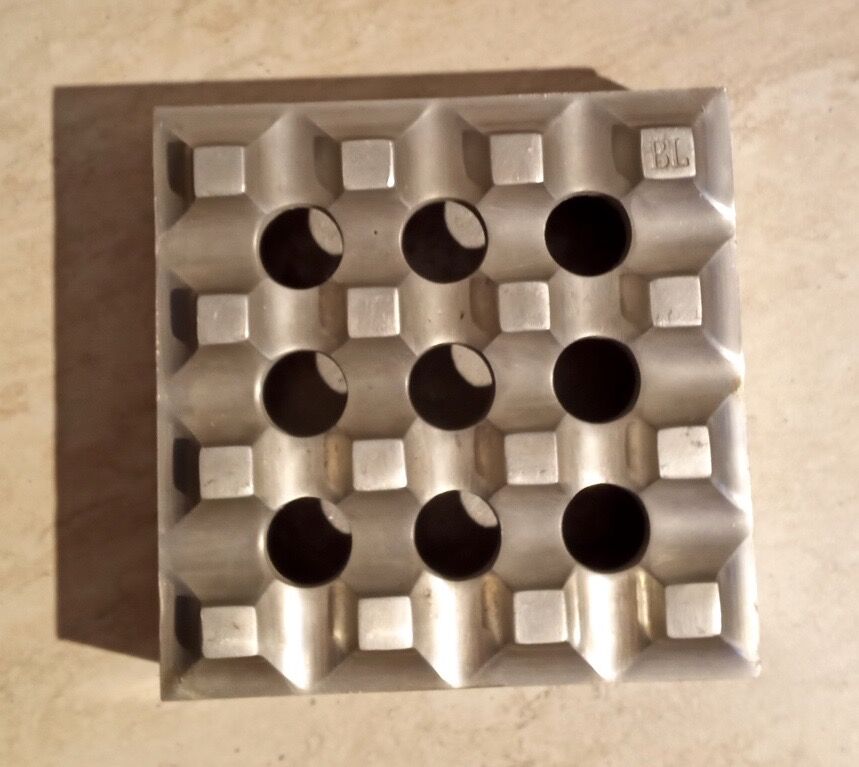 Cendrier ultima backstrom & ljungberg en aluminium