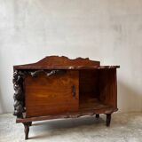 Vine wood bar cabinet