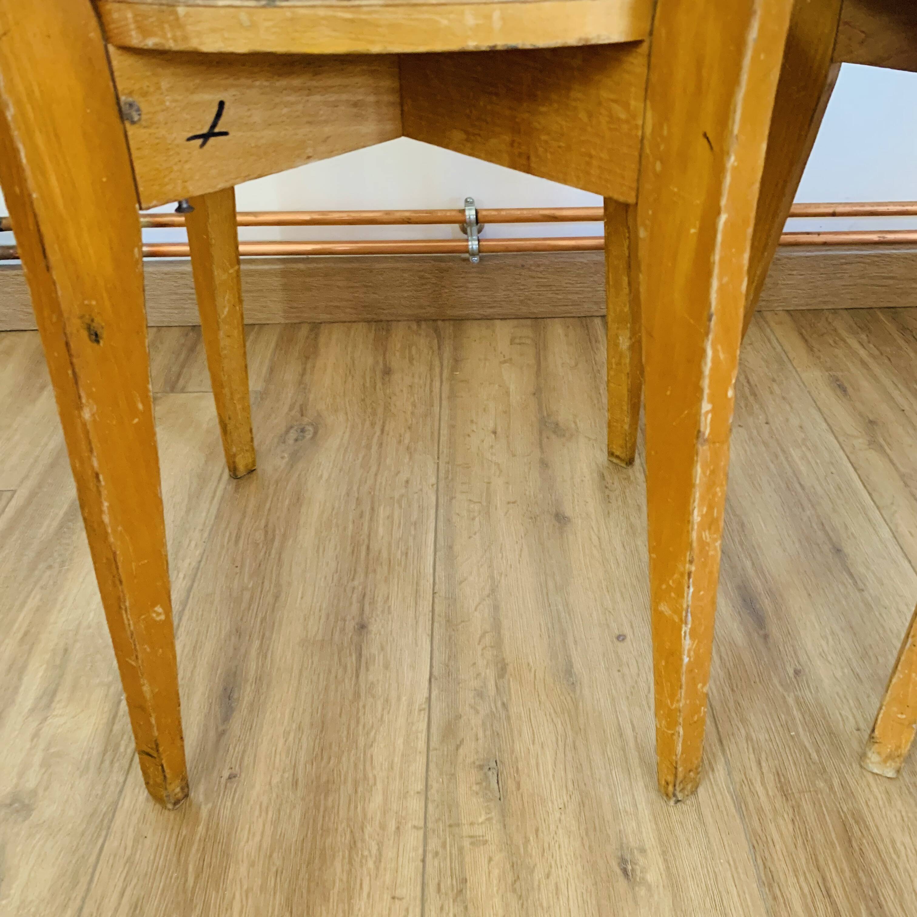 Pair of bistro chairs